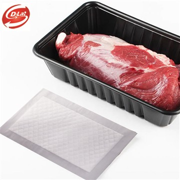 What are the materials made of fresh absorbent mats?